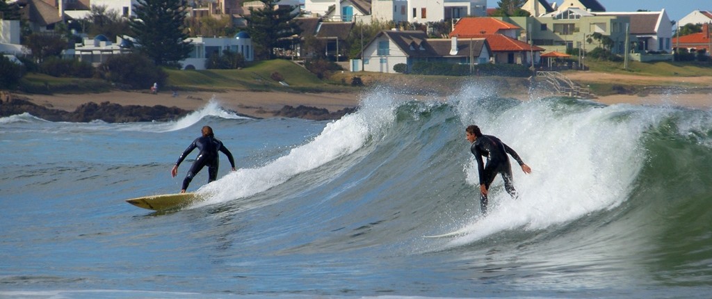 Surfing in Uruguay