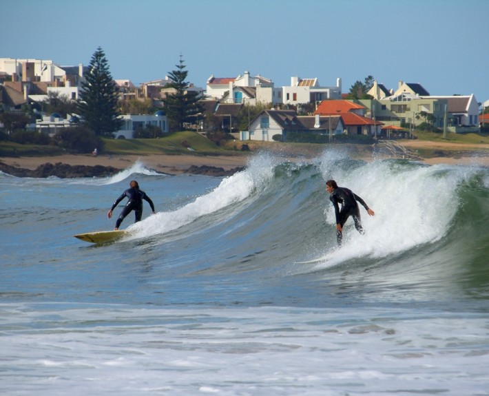 Surfing in Uruguay